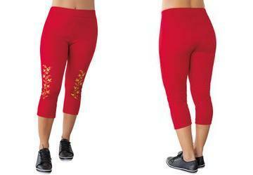 Cala Corsrio Vermelha com Estampa Localizada