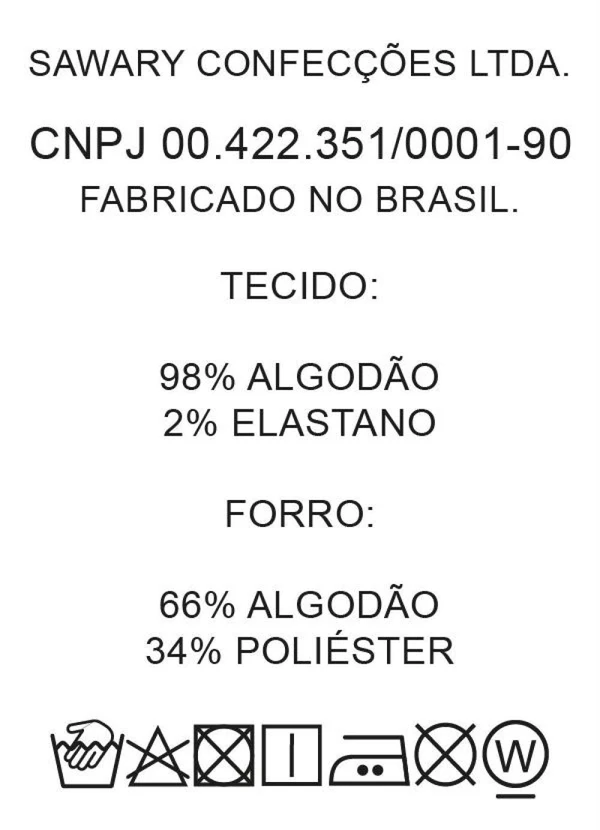 Sawary Jeans - Calça Cropped com Amarração Sawary Rosa 9