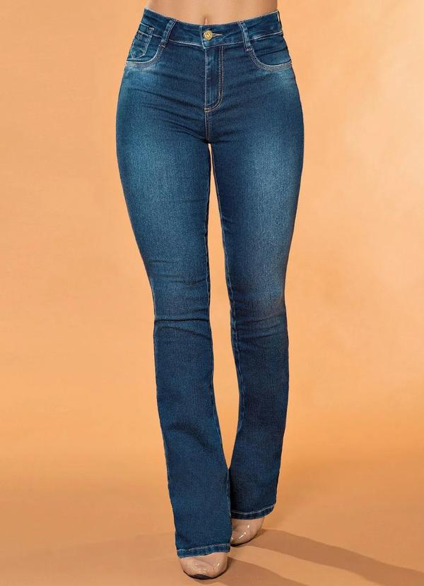 Sawary Jeans - Calça Boot Cut Sawary Jeans com Bolsos 6