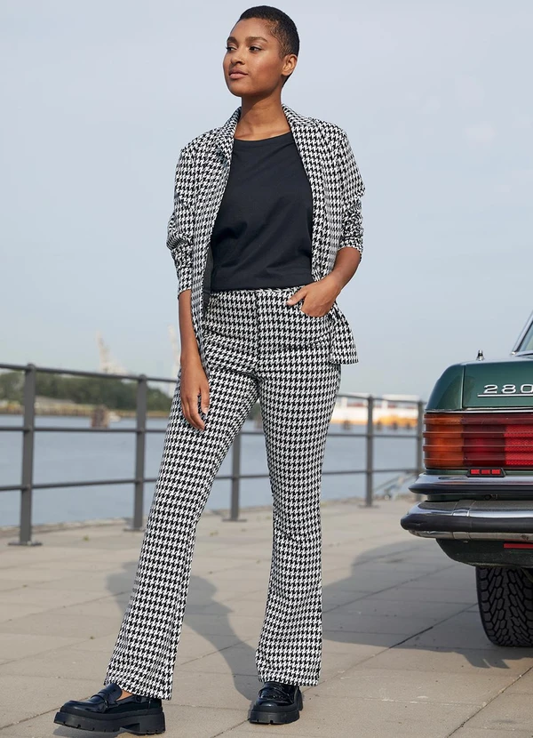 bonprix - Calça Estampado em Malha Jacquard 3