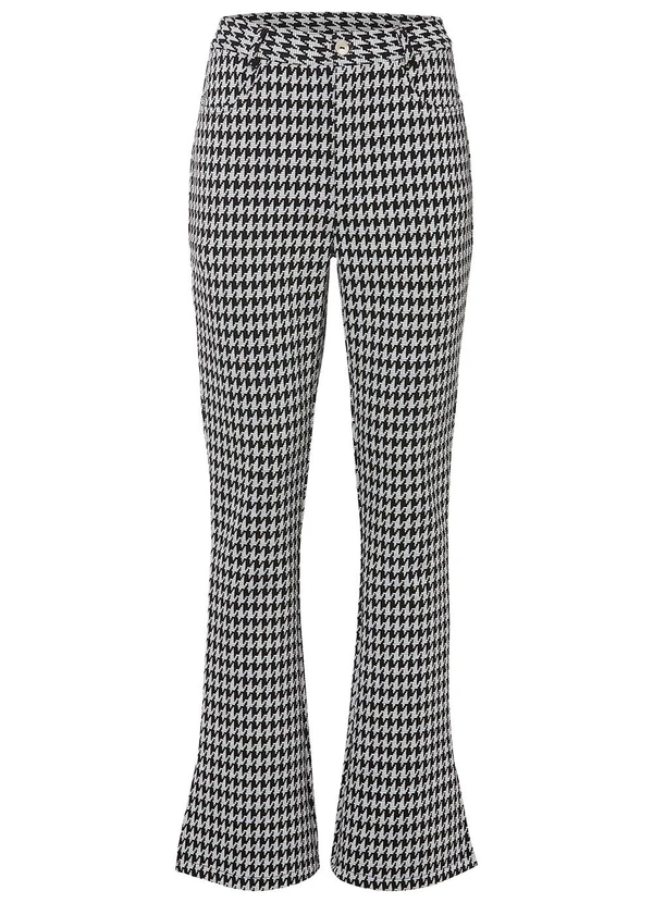 bonprix - Calça Estampado em Malha Jacquard 9