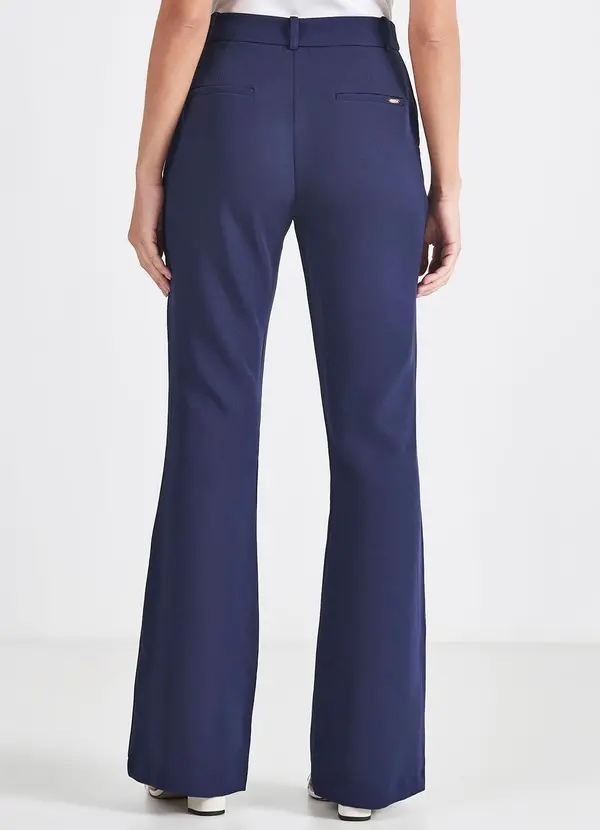 Principessa - Calça Flare de Alfaiataria Marinho Vaniria 6