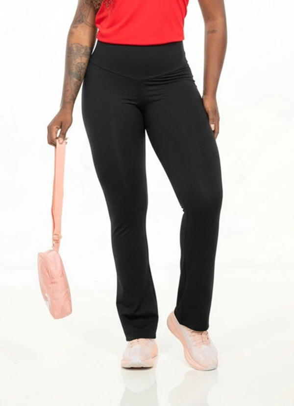 Cobertura - Calça Flare Feminina Preto