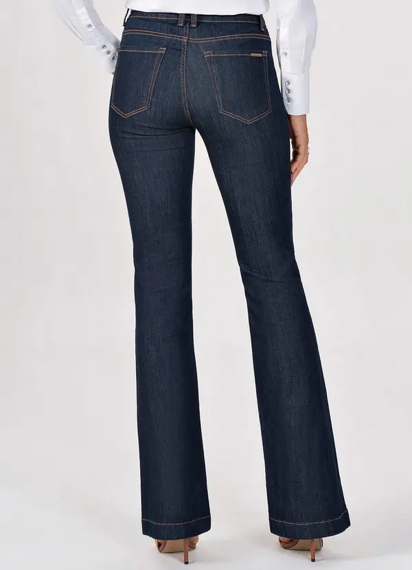 Principessa - Calça Jeans Flare Eloine Azul 2