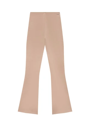 Enfim - Calça Nude Bootcut em Interlock - ENFIM