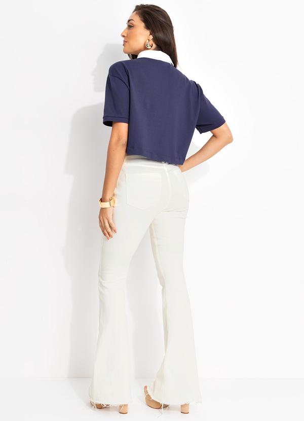 John John - Calca Pfit Flare Off White 4