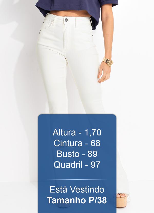 John John - Calca Pfit Flare Off White 5