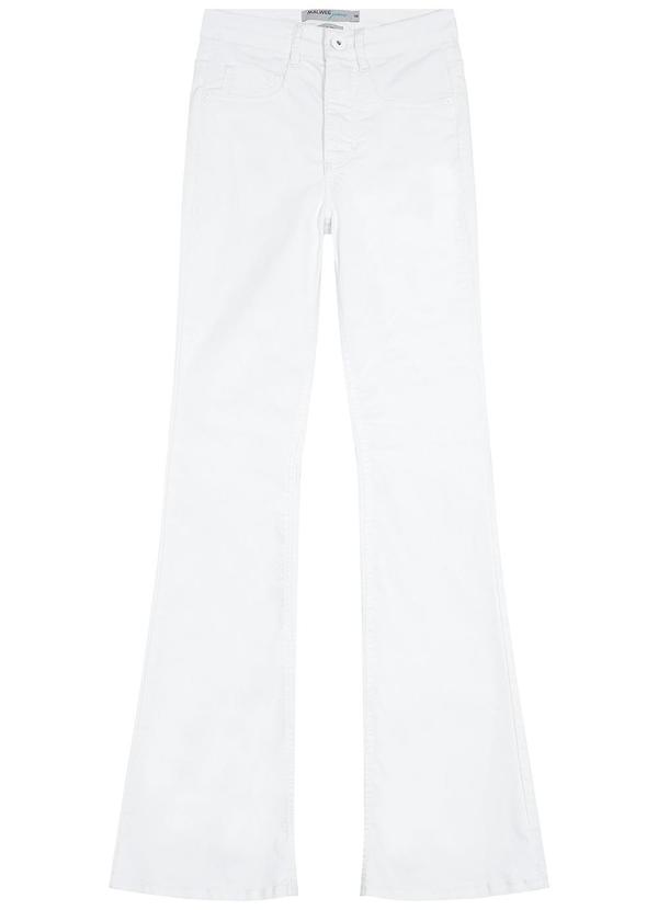 Malwee - Calça Sarja Flex Feminina Branco