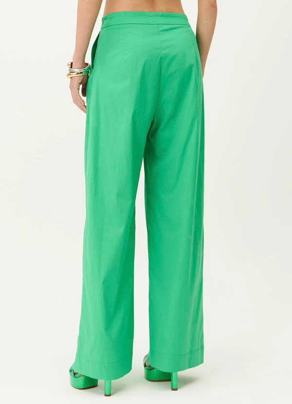 Carlota Costa - Calça Wide Verde 2