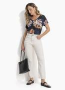 Cala Off White em Jeans