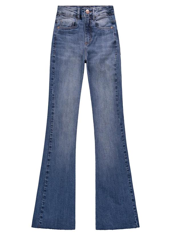 Enfim - Calça Boot Cut Jeans Azul 3