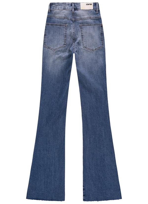 Enfim - Calça Boot Cut Jeans Azul 4