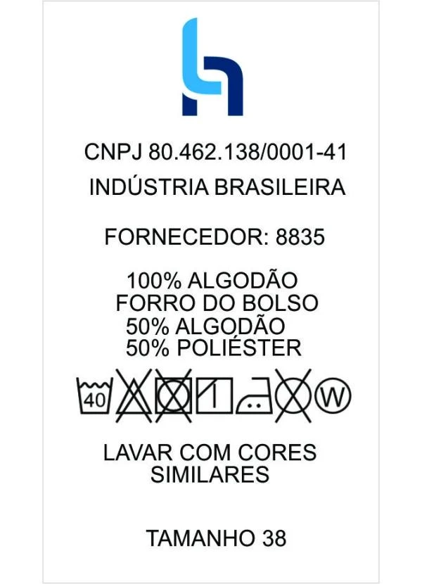 bonprix - Calça Azul Claro em Jeans 9