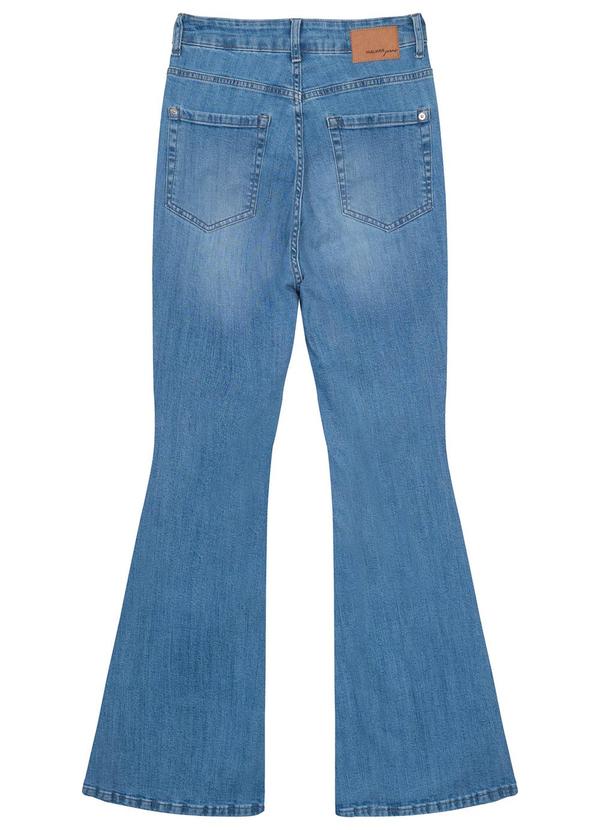Malwee - Calça Azul Claro Feminina Small Flare Jeans 6
