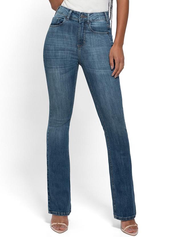 Enfim - Calça Azul Claro Jeans Boot Cut