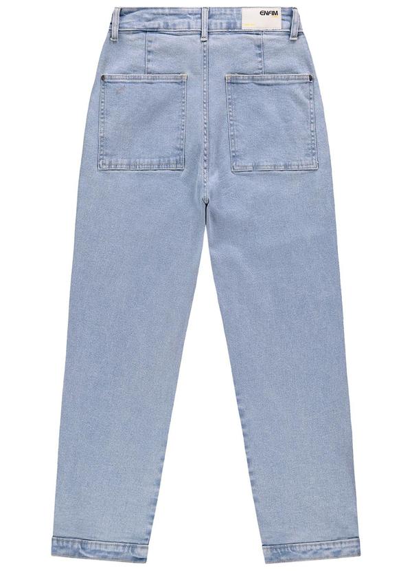 Enfim - Calça Azul Claro Reta Jeans 4