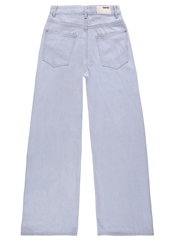 Enfim - Calça Azul Claro Wide Leg Jeans 3