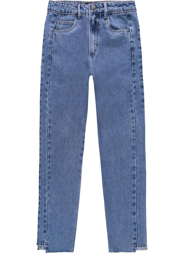 Enfim - Calça Azul Feminina Reta Jeans 3