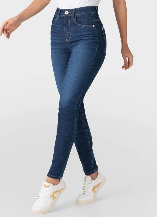 Malwee - Calça Azul Índigo Feminina Skinny Flex Jeans