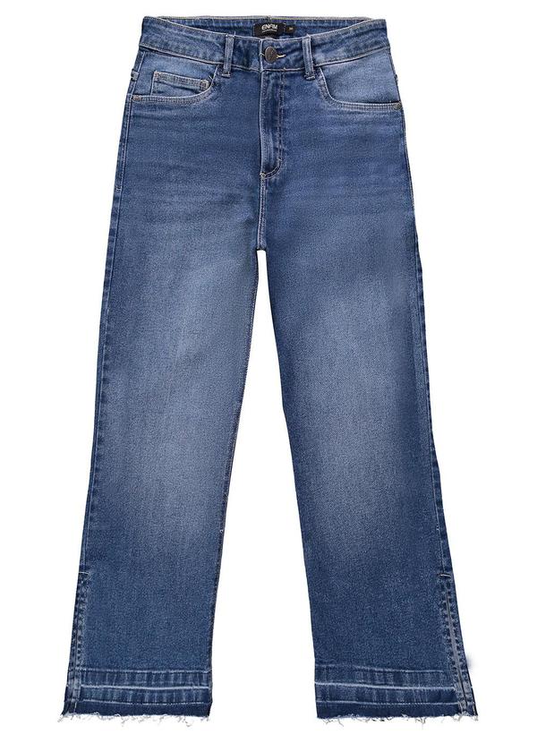 Enfim - Calça Reta Jeans Azul 3