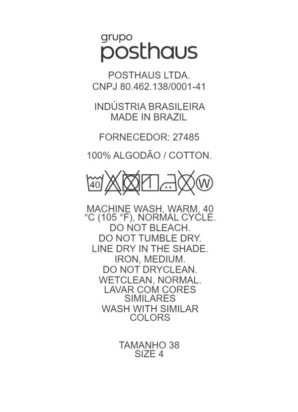 Quintess - Calça Bege em Jeans 3