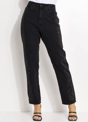 Quintess - Calça Black Stone em Jeans - QUINTESS