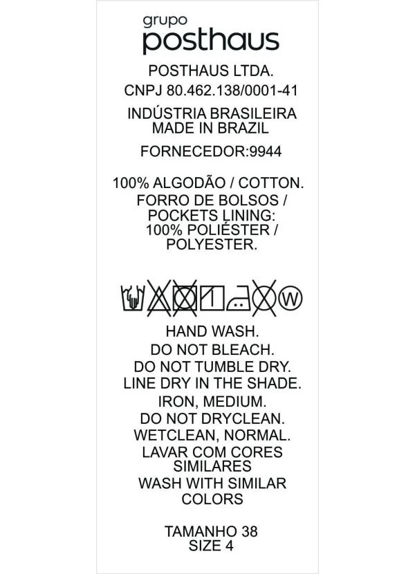 Quintess - Calça Jeans Black Stone Cigarrete com Strass Lateral e Cintura Alta 8