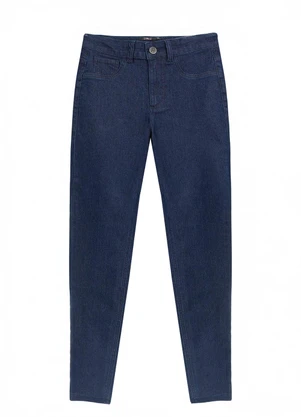 Enfim - Calça Cigarrete Jeans Azul Escuro - ENFIM