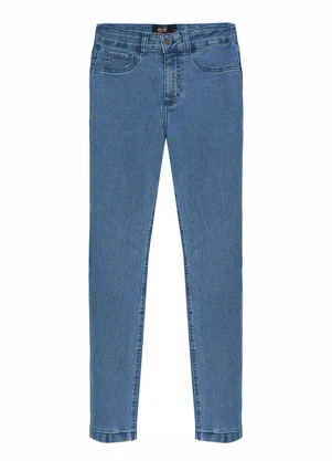 Enfim - Calça Cigarrete Jeans Azul - ENFIM