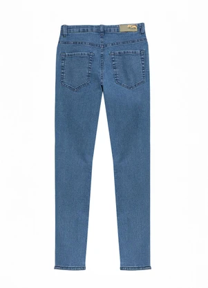 Enfim - Calça Cigarrete Jeans Azul - ENFIM