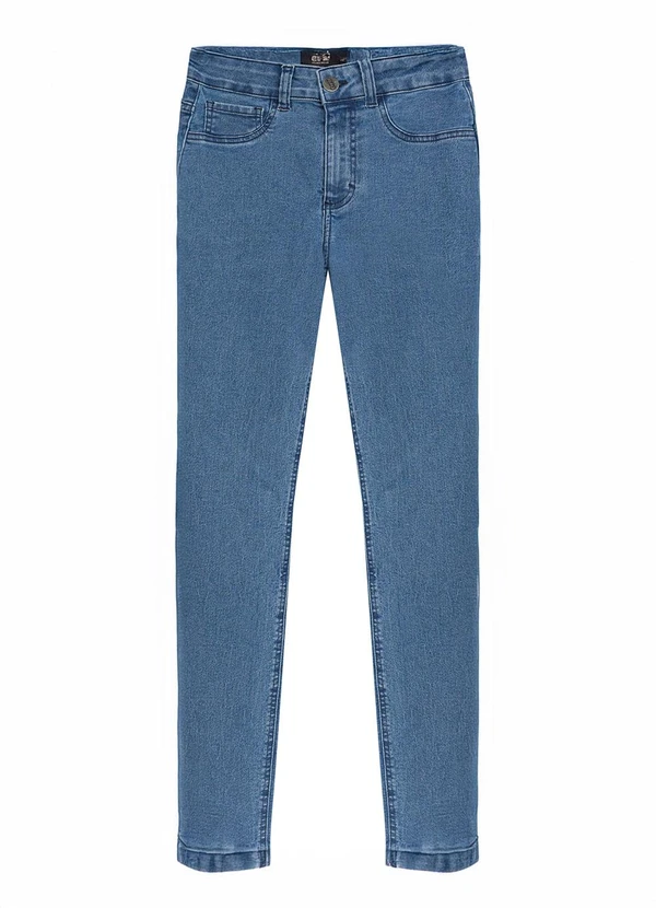 Enfim - Calça Cigarrete Jeans Azul