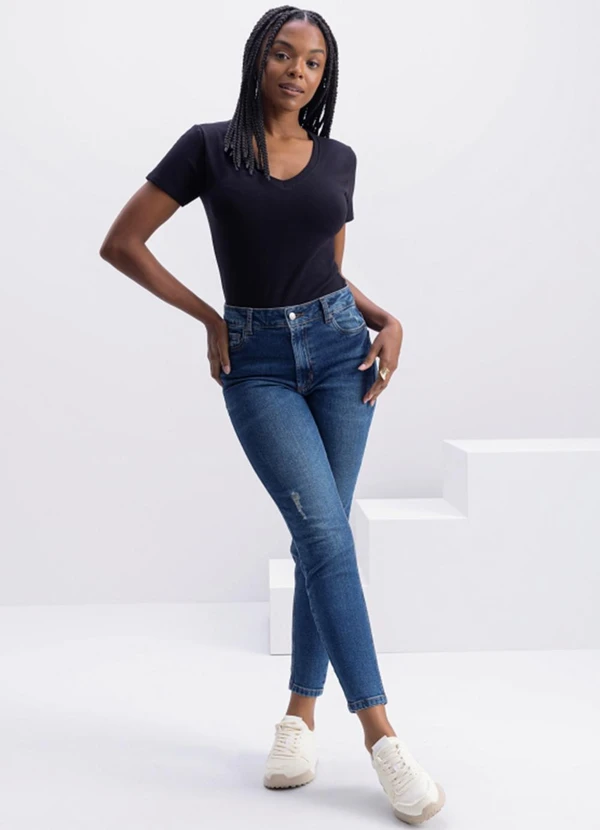 Essendi - Calça Feminina Azul 3