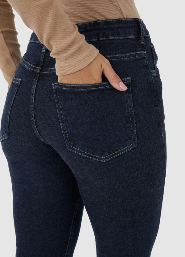 Malwee - Calça Feminina Bootcut Jeans Flex Azul 5