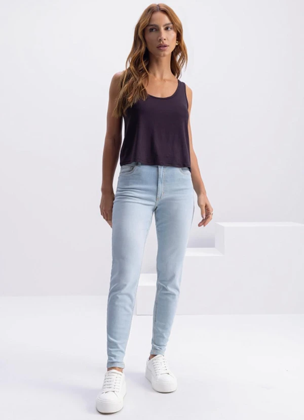 Essendi - Calça Feminina Jeans Colbie Plus Azul 2