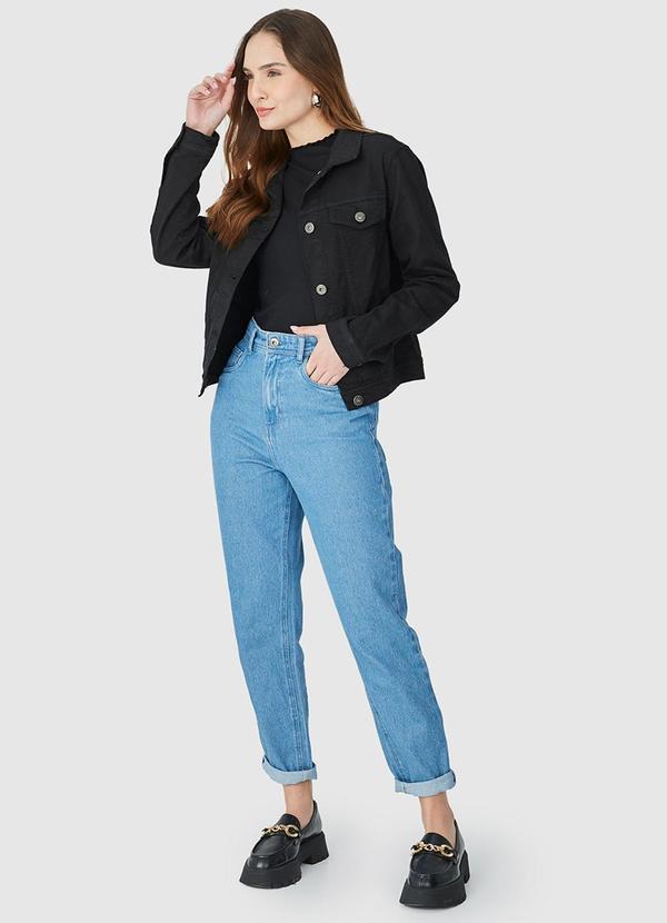 Malwee - Calça Feminina Mom Jeans Azul 3