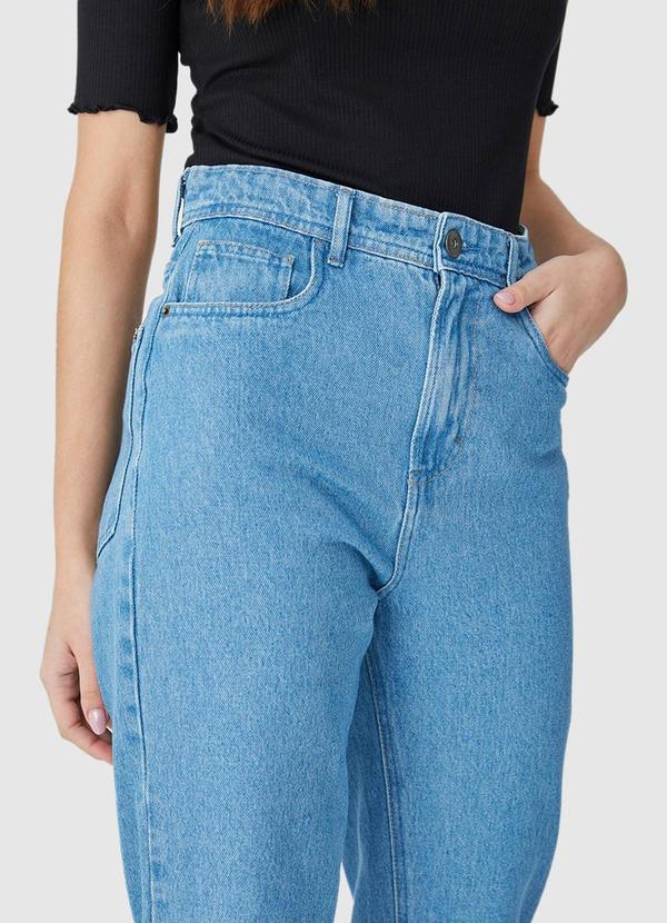 Malwee - Calça Feminina Mom Jeans Azul 5