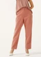 Marialícia - Calça Feminina Mom Sarja Verde - variação: Rosa