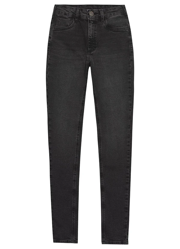 Malwee - Calça Feminina Skinny Jeans Flex Preto 5
