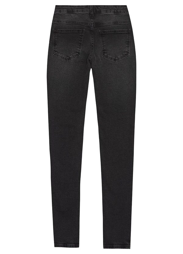 Malwee - Calça Feminina Skinny Jeans Flex Preto 6