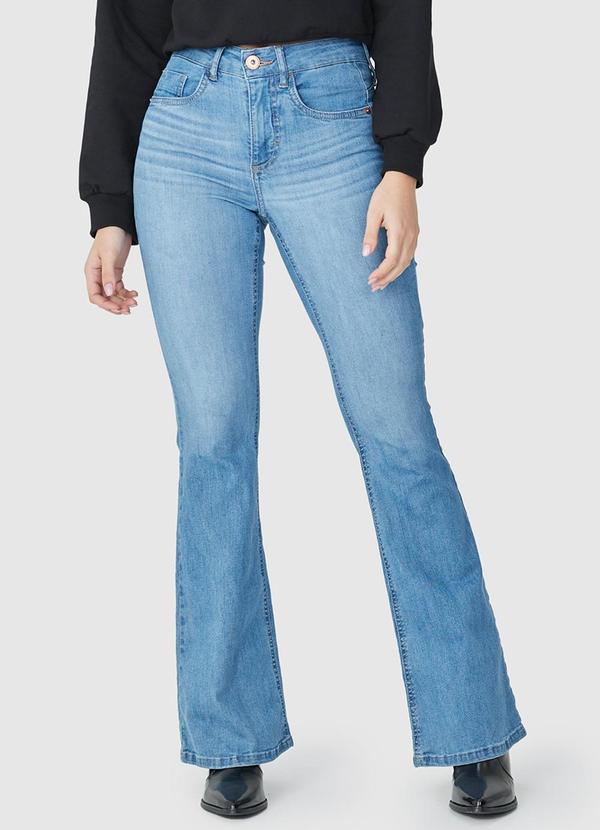 Malwee - Calça Feminina Small Flare Flex Jeans Azul