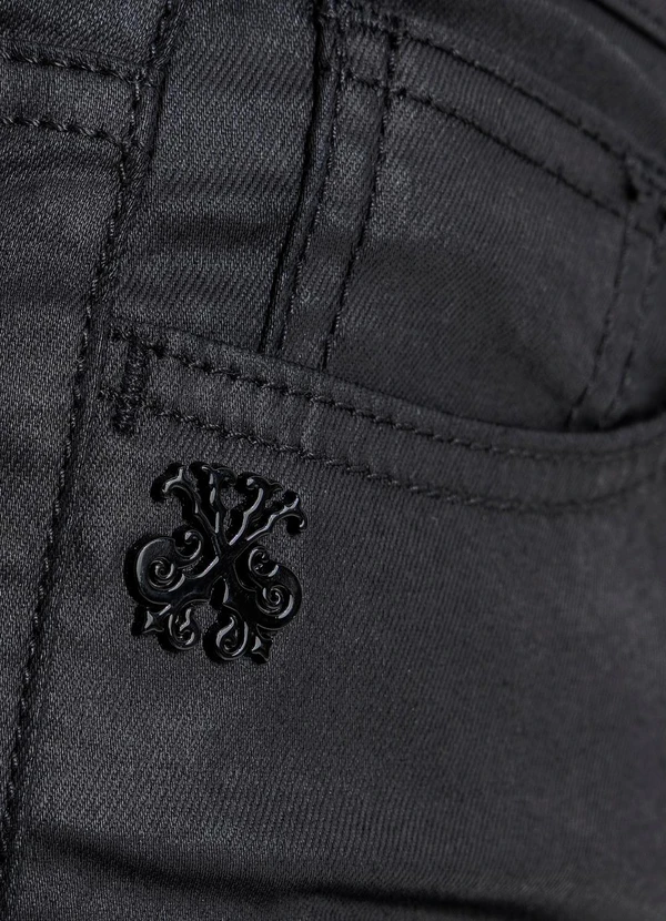 John John - Calça High Skinny Bruges Jj Preto 3