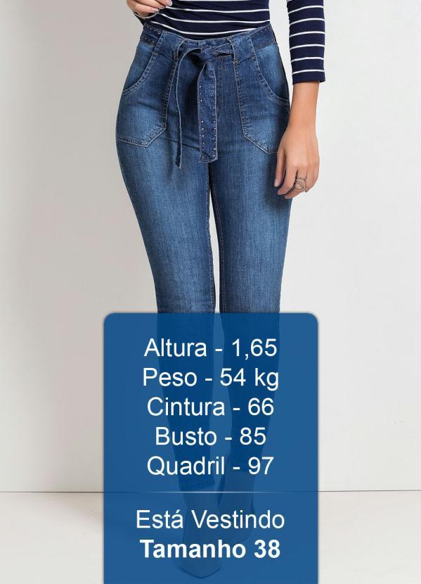 Sawary Jeans - Calça Hot Pants Cigarrete Jeans Sawary 3