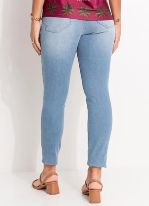 Quintess - Calça Jeans Azul Claro em Jeans - QUINTESS