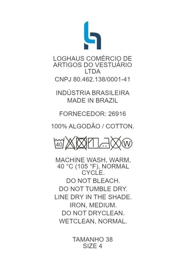 Quintess - Calça Jeans Azul com Bordado 12