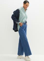 Cala Jeans Azul Escuro em Jeans