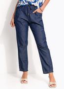 Cala Jeans Azul Escuro em Jeans