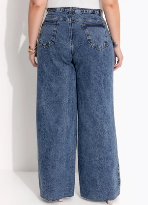 Quintess - Calça Jeans Azul Escuro em Jeans - QUINTESS