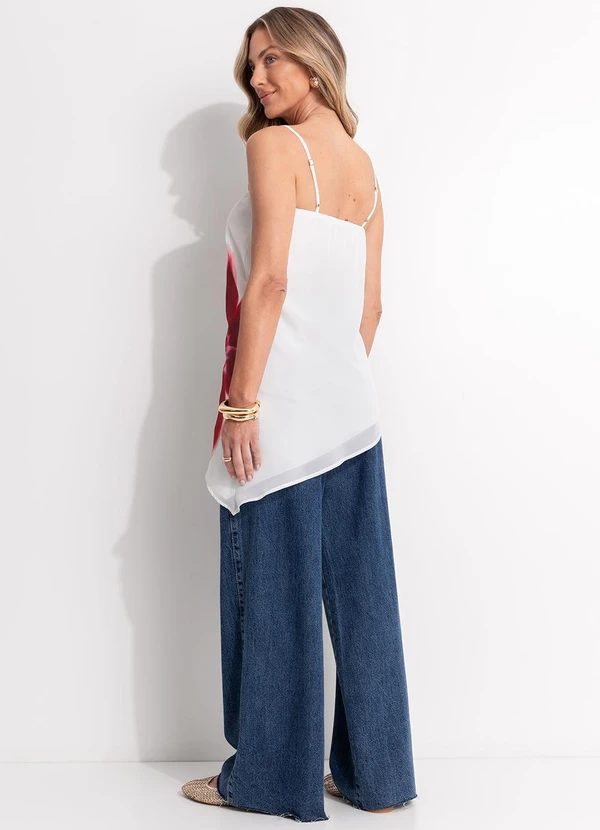 Quintess - Calça Jeans Azul Escuro em Jeans 6