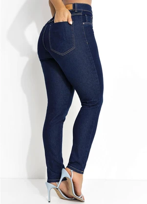 Sawary Jeans - Calça Jeans Azul Escuro Skinny - SAWARY JEANS