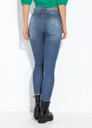Sawary Jeans - Calça Jeans Azul Super Lipo Cigarrete - SAWARY JEANS